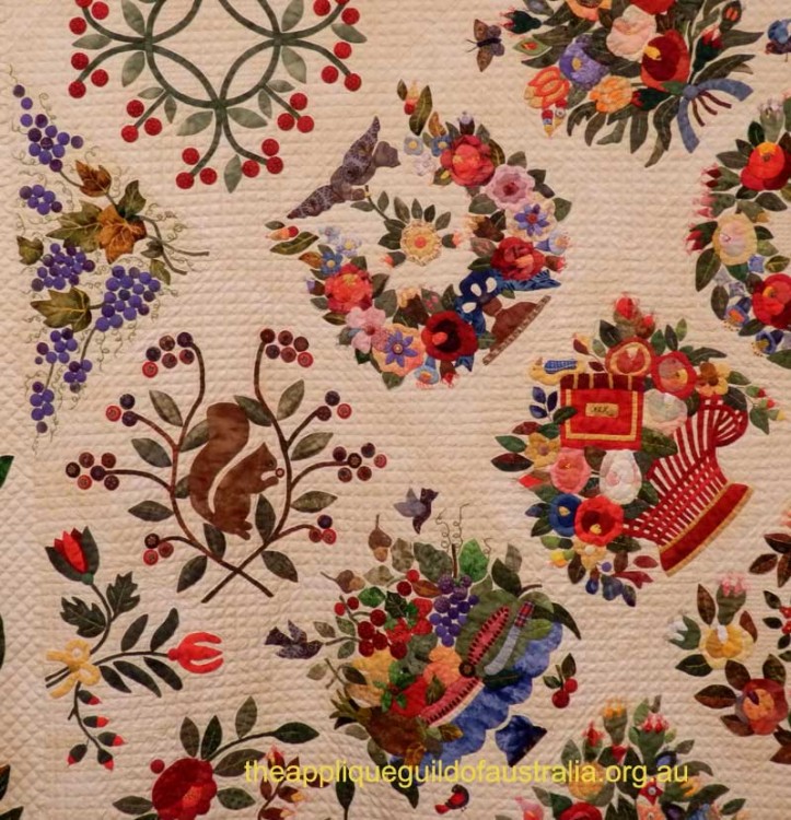 image of Margo Hardie's Quilt detail
