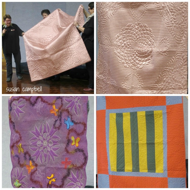 Susan Campbell, machine quilter extraordinaire!