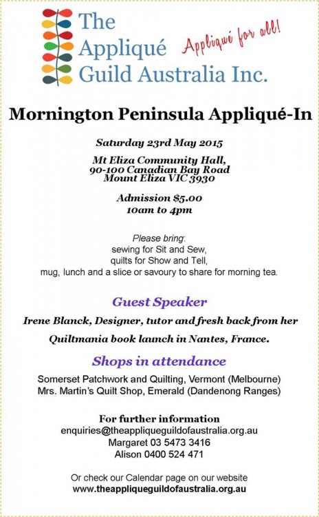 Mornington Peninsula Applique in