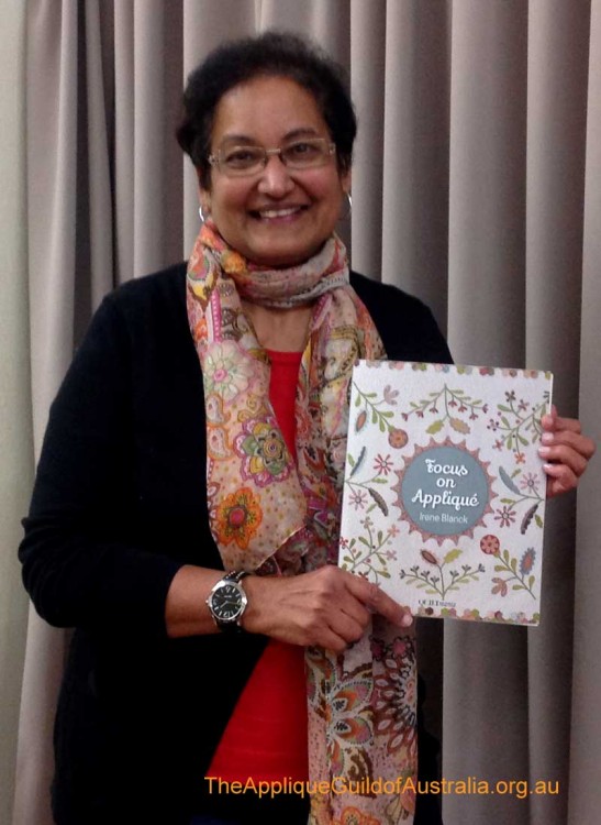image of Irene and her book
