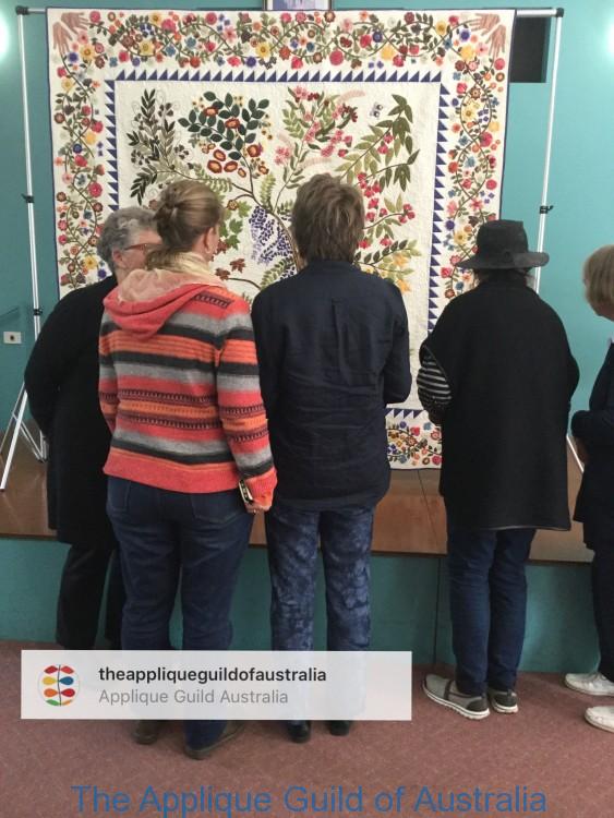 "The Journey" quilt was a big hit with us all