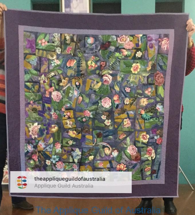 "Floral Fragments" by Beverly Downie...this is Beverly's own design