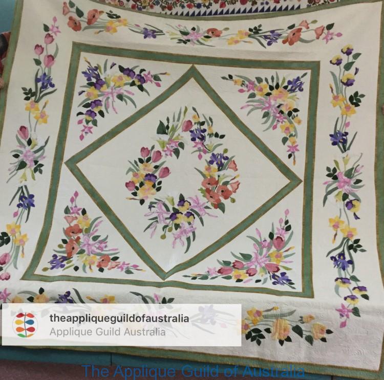 "Essence of Spring" by Alice Proudfoot..pattern by Dianne Johnstone.