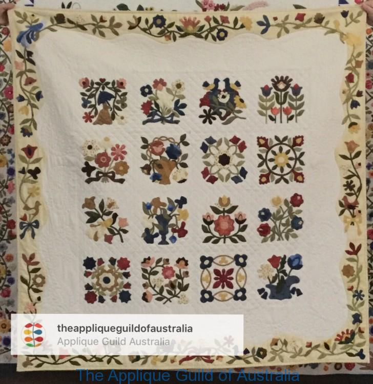 "Celebration of Appliqué" by Kaye Driscoll...pattern by Lori Smith.