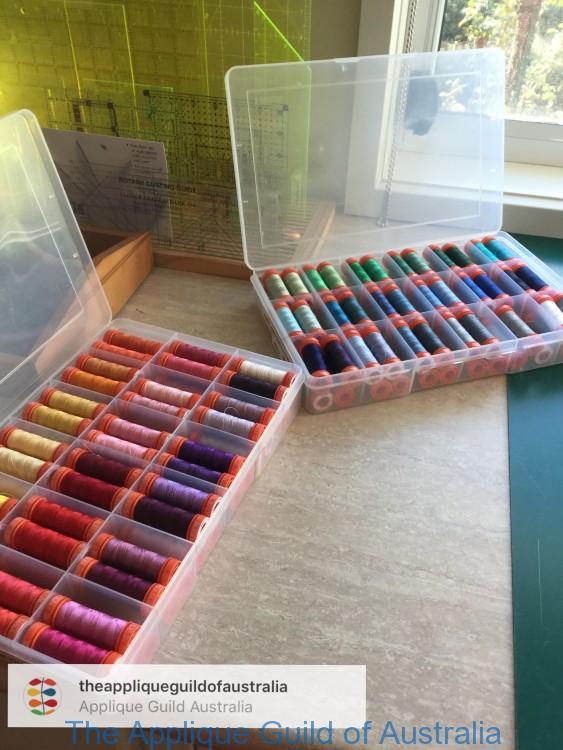 Aurifil in so so many colours.