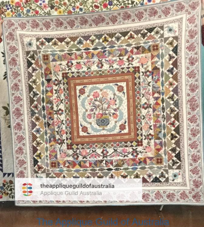 "Montmellick" by Roz Devine...pattern by Di Ford Hall
