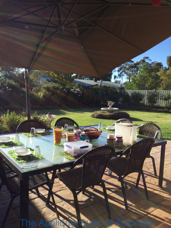 Always start with a lovely breakfast.